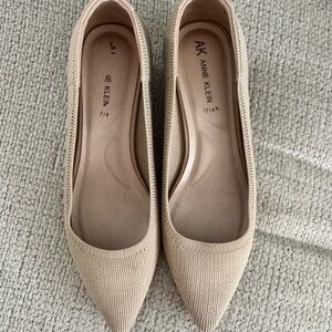 Anne Klein Tan Flats Timeless Elegance